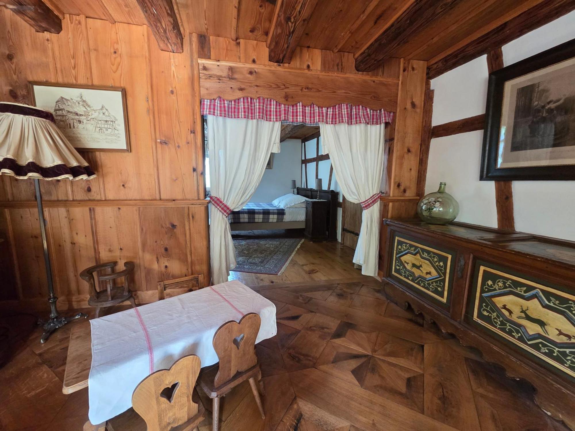 Le Temps Des Cigognes Villa บาร์ ภายนอก รูปภาพ