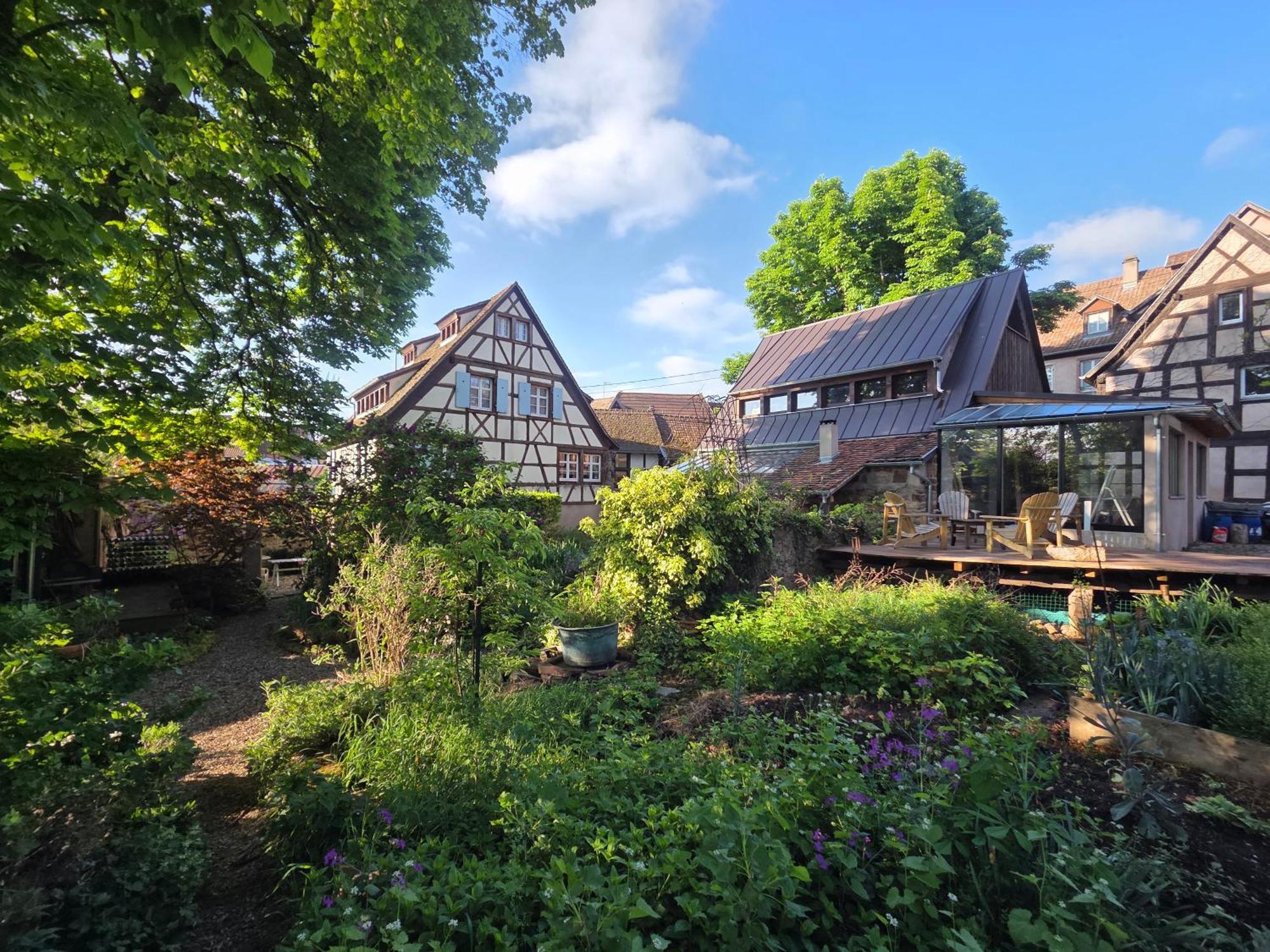 Le Temps Des Cigognes Villa บาร์ ภายนอก รูปภาพ