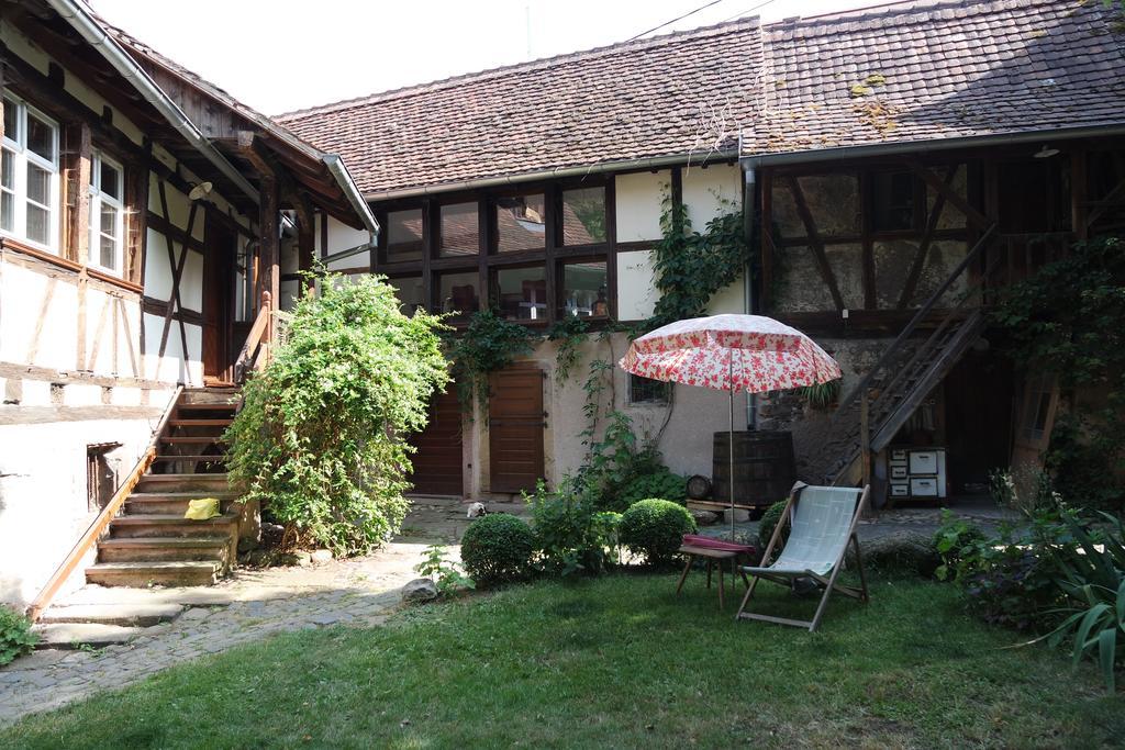 Le Temps Des Cigognes Villa บาร์ ภายนอก รูปภาพ